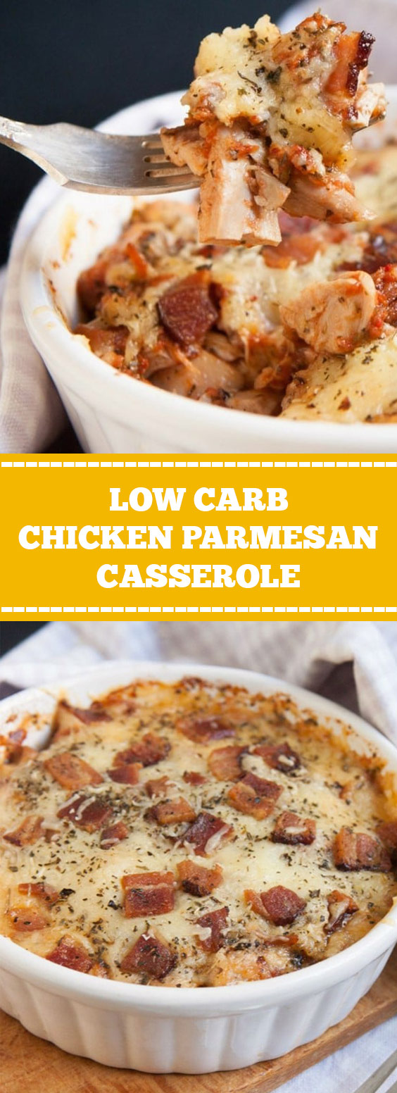 Low Carb Chicken Parmesan Casserole FOOD RECIPES