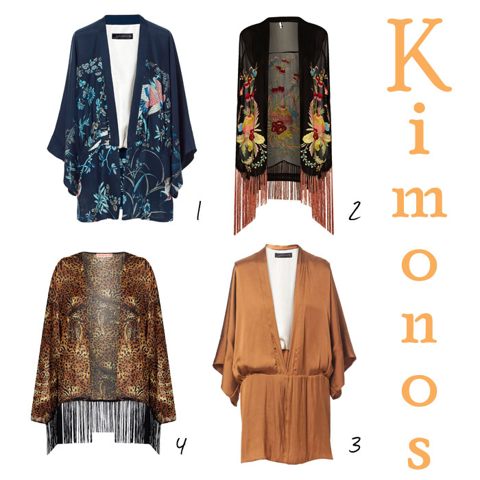 kimonos flecos