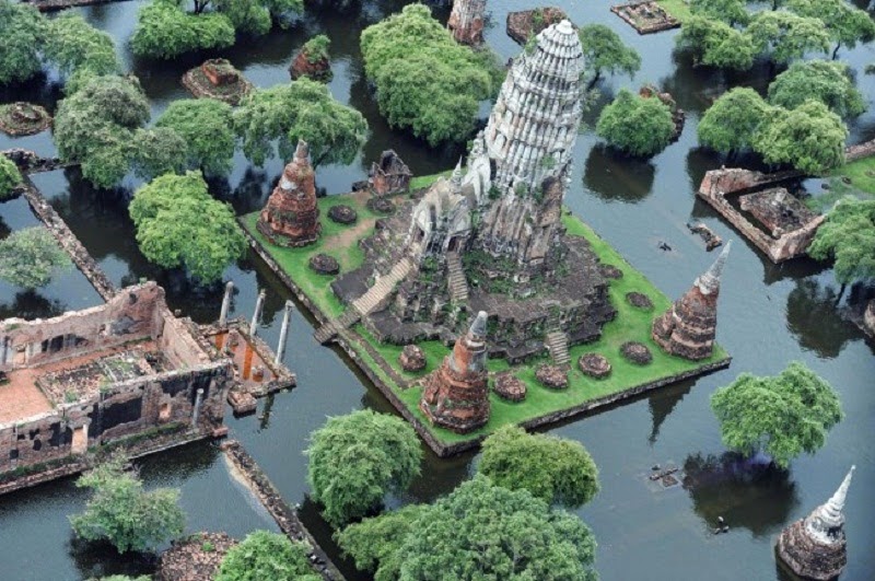 Kingdom of Ayutthaya in Thailand