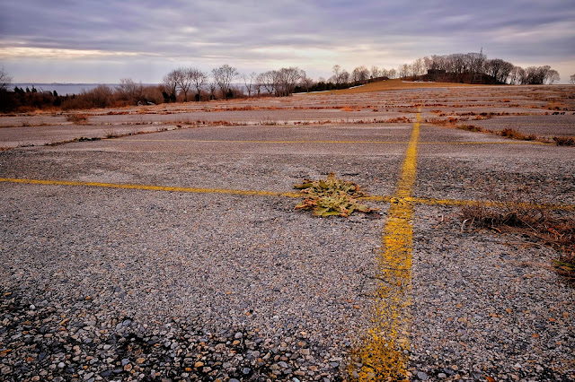 Parking Lot Rocky Point Fujifilm X-E1 Fujinon XF 14 f/2.5 Rhode Island