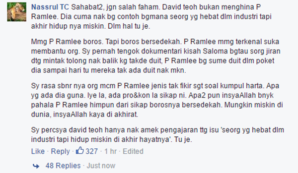 Didakwa 'Hina' Allahyarham P. Ramlee, David Teo Dikecam Hebat Netizen Bikin Panas!