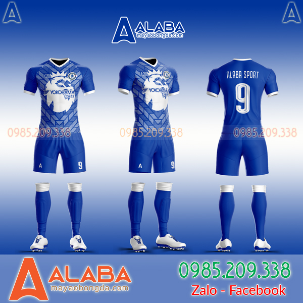 Áo Chelsea may theo yêu cầu mã ALB CH14 Áo Chelsea may theo yêu cầu mã ALB CH14