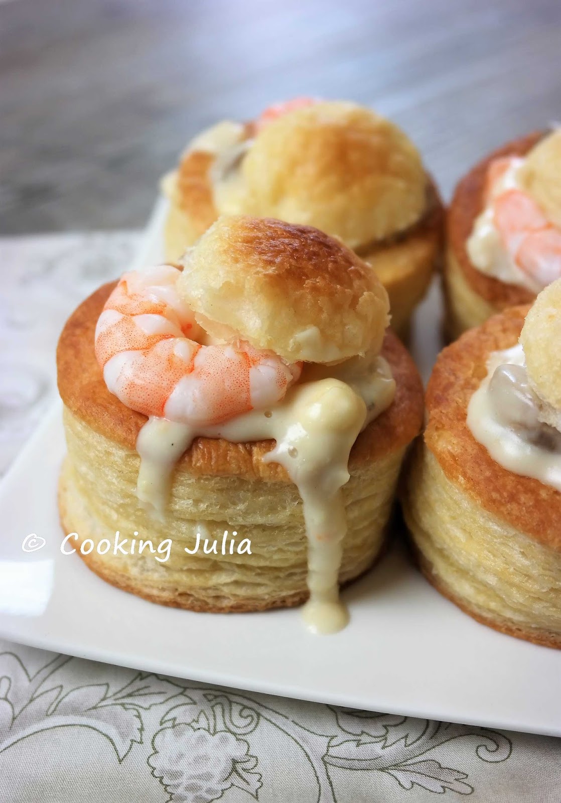 Bouchée à La Reine Fruit De Mer Thermomix COOKING JULIA : BOUCHÉES À LA REINE AUX FRUITS DE MER