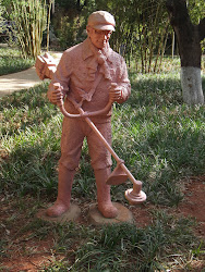 Weed Whacker statue