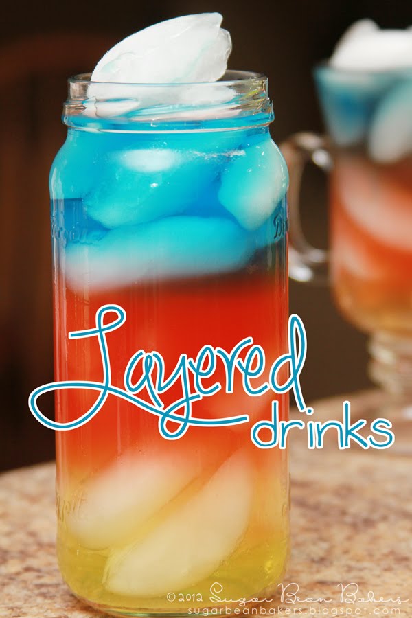 Sugar Bean Bakers { Layered Drinks }