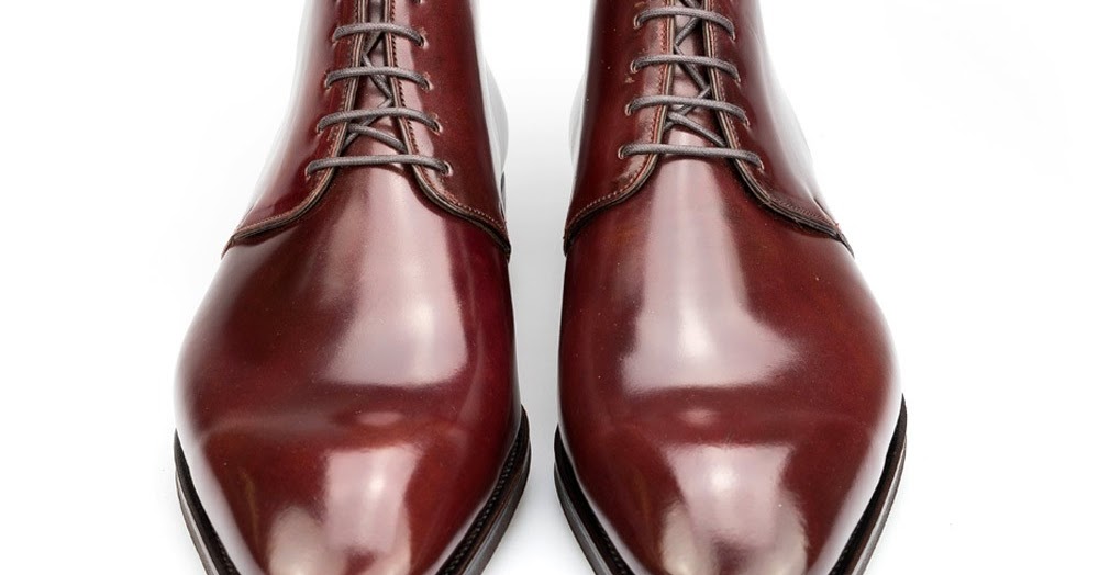 shell cordovan chukka