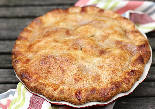 The Galley Gourmet: Deep Dish Apple Pie