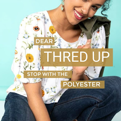 Thred Up Stop Using Synthetic Fabrics