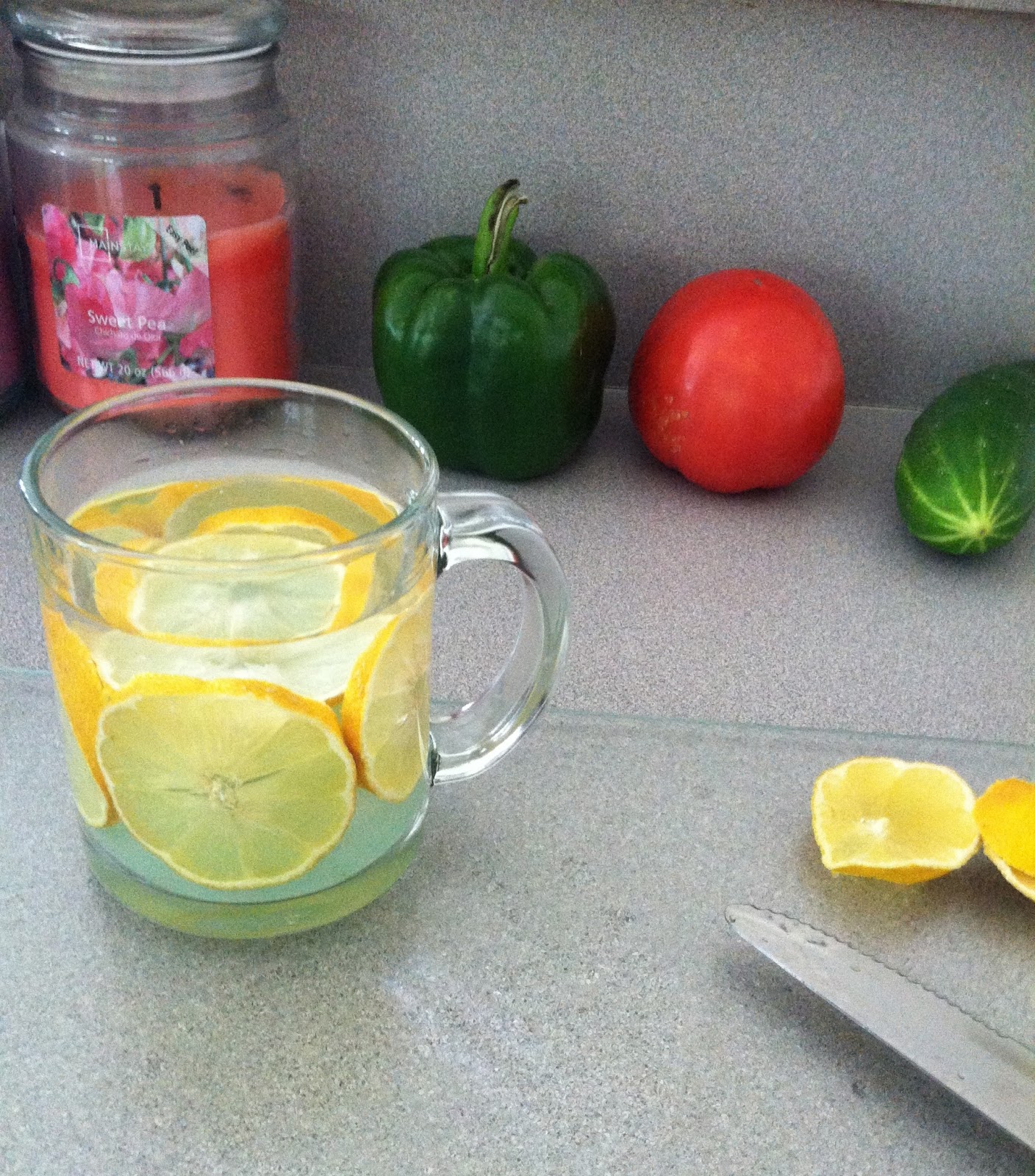 peace love linds LEMON VASE DIY