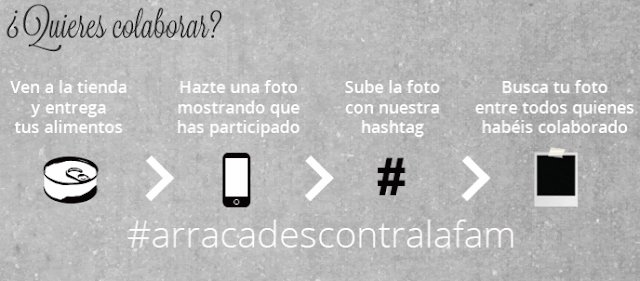 Campaña Arracades contra la fam 2016