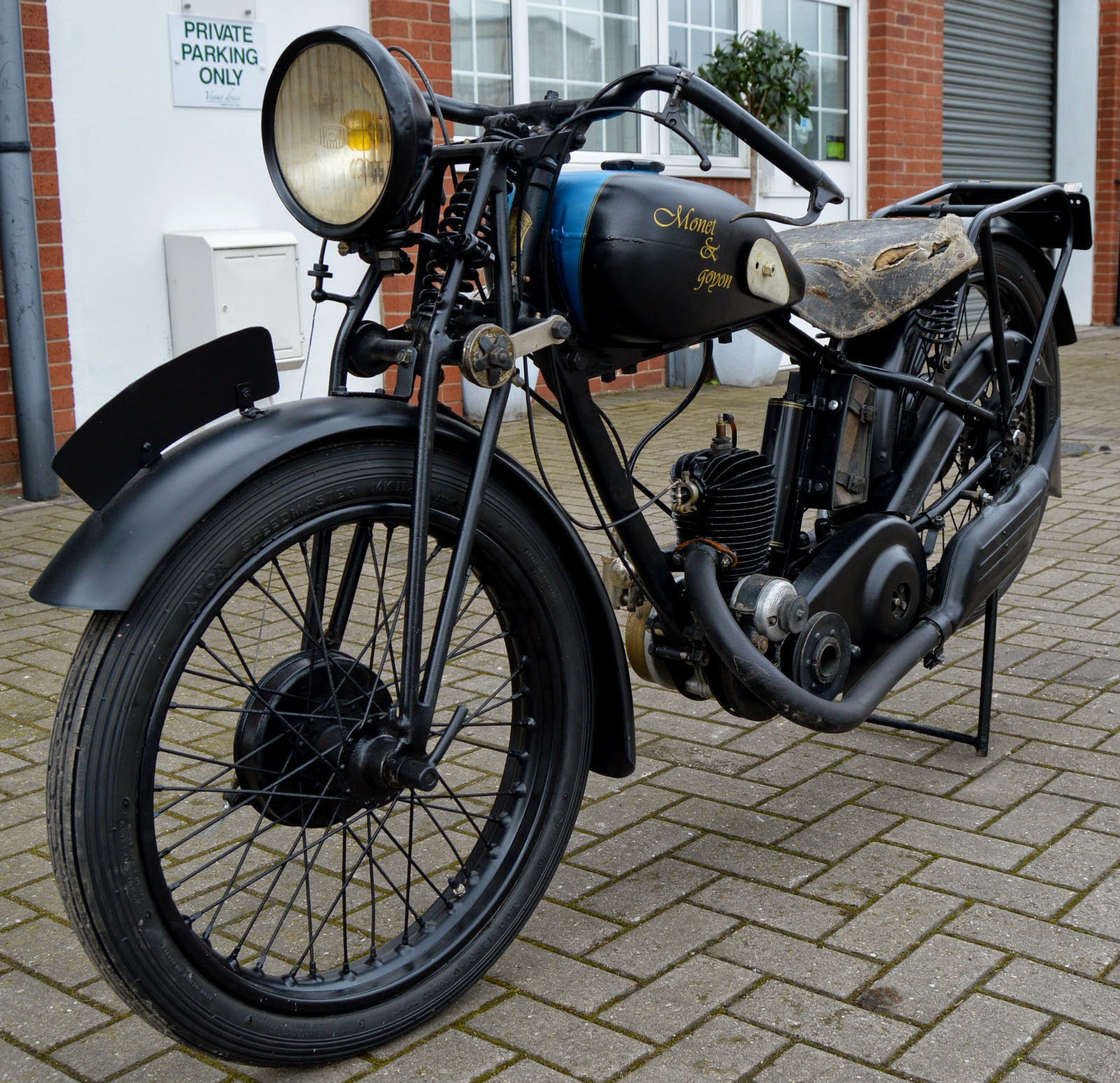 Motorcycle Restoration Projects UK GOYON MG 24 250cc 1931