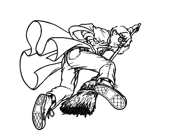 Harry Potter And The Goblet Of Fire Coloring Pages