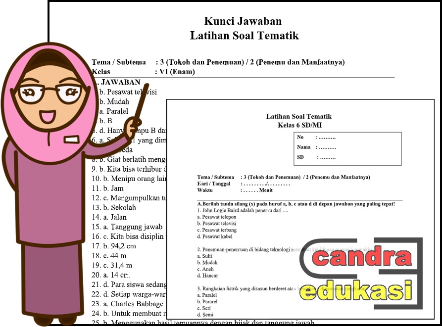 Soal Tematik Kelas 6 Tema 3 Subtema 2 Dan Kunci Jawaban Teori Dan Soal