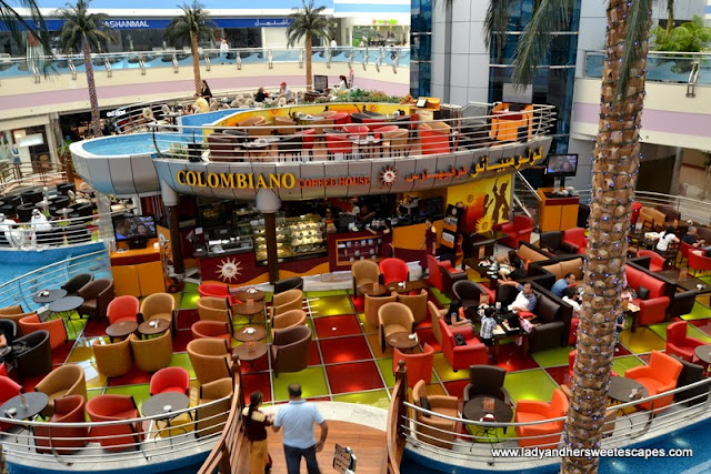 Colombiano Coffee House at Marina Mall's ground floor
