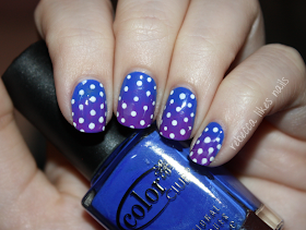 rebecca likes nails: copycat polka dots