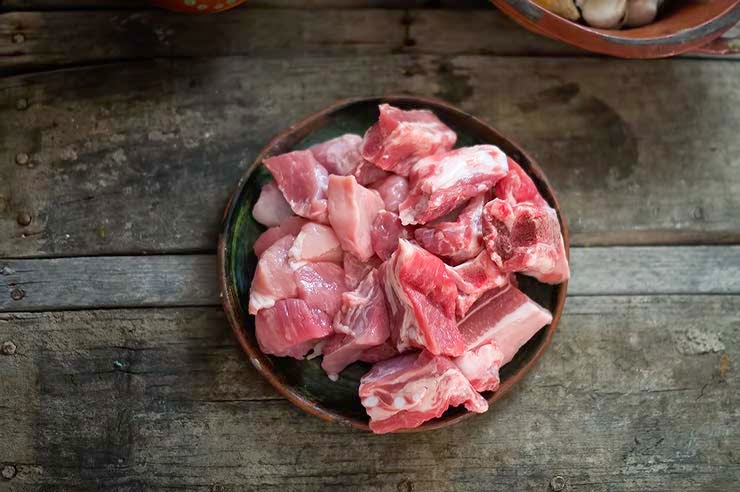 carne de cerdo, costilla, tradición, comida, méxico, xotumbres