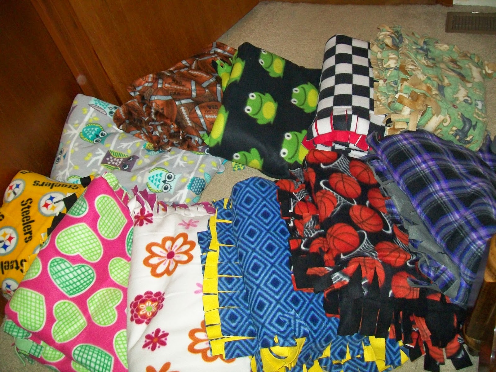 Sew Much More Christmas Gifts Fleece Blankets