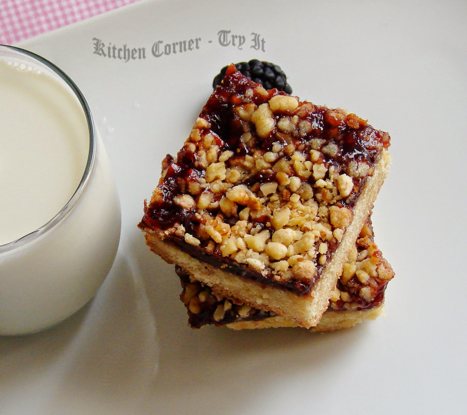 Chocolate Walnut Bars