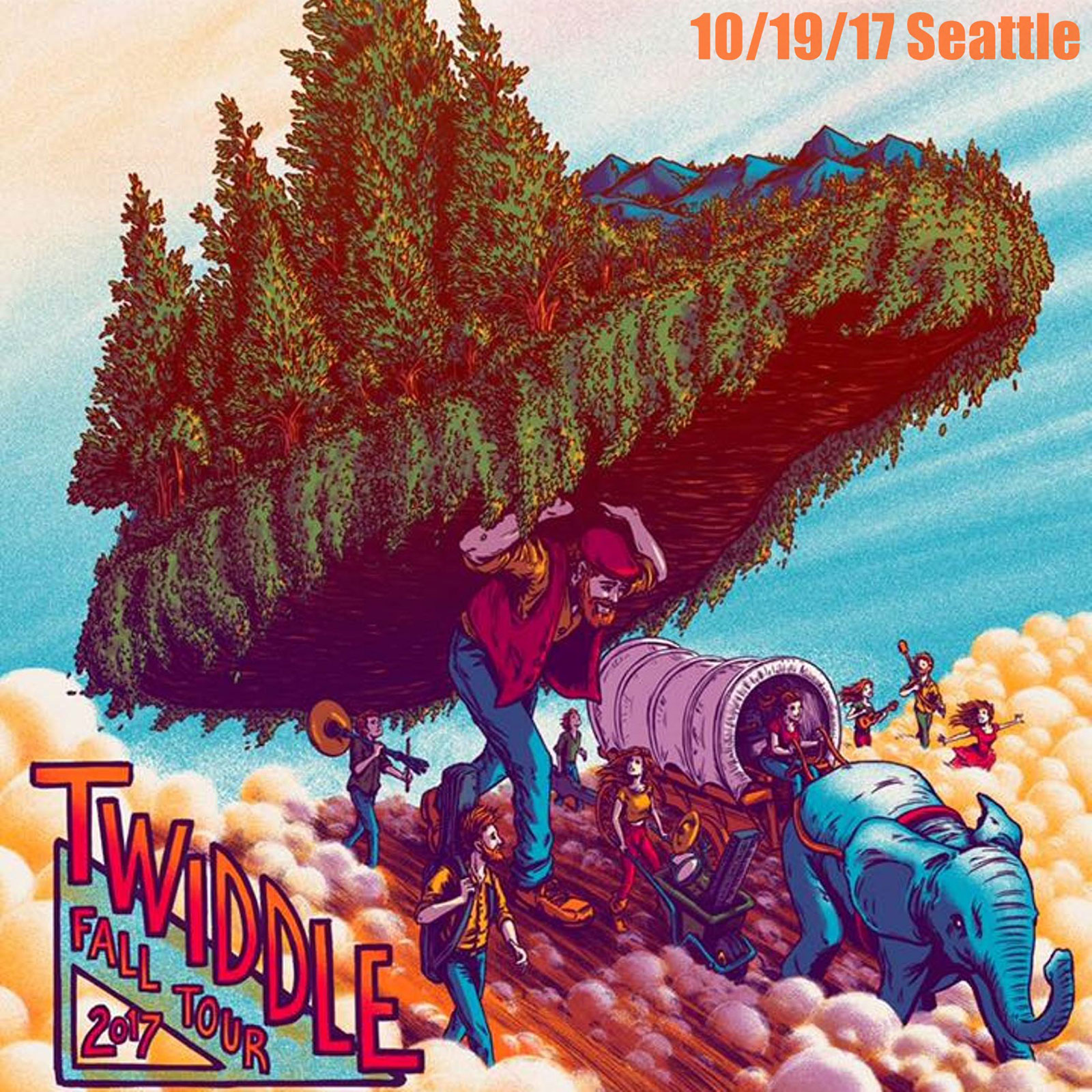 The Curtain With Twiddle 20171019 Nectar Lounge Seattle, WA