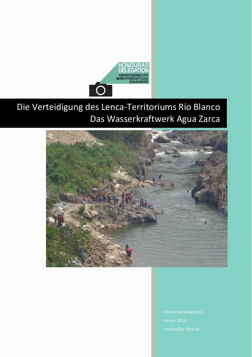 Studie zu Staudamm Agua Zarca in Rio Blanco