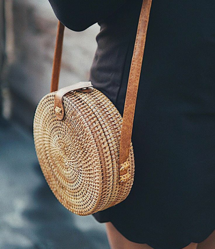 Rattan Bag and how You can style to it