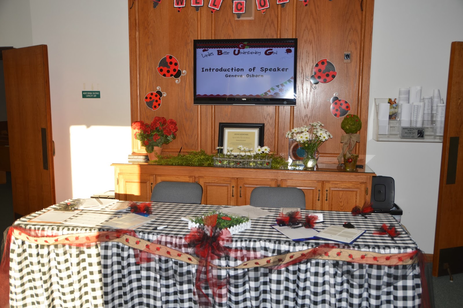 Shine Like Stars: Ladies Night Out 2014 - Lady Bug Theme