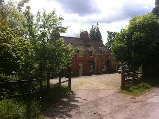 The front of Old Burghclere station