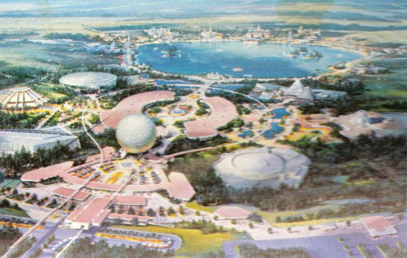 Epcot Rooftops 1982 Main Street Gazette: Innovations for tomorrow and nations of today