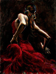 Dancer in red ...