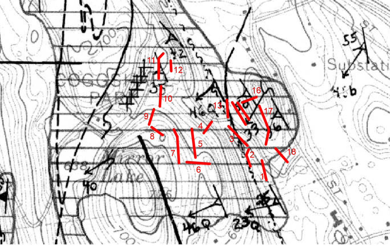 The Geology of Disc Golf Coggshall, Fitchburg MA