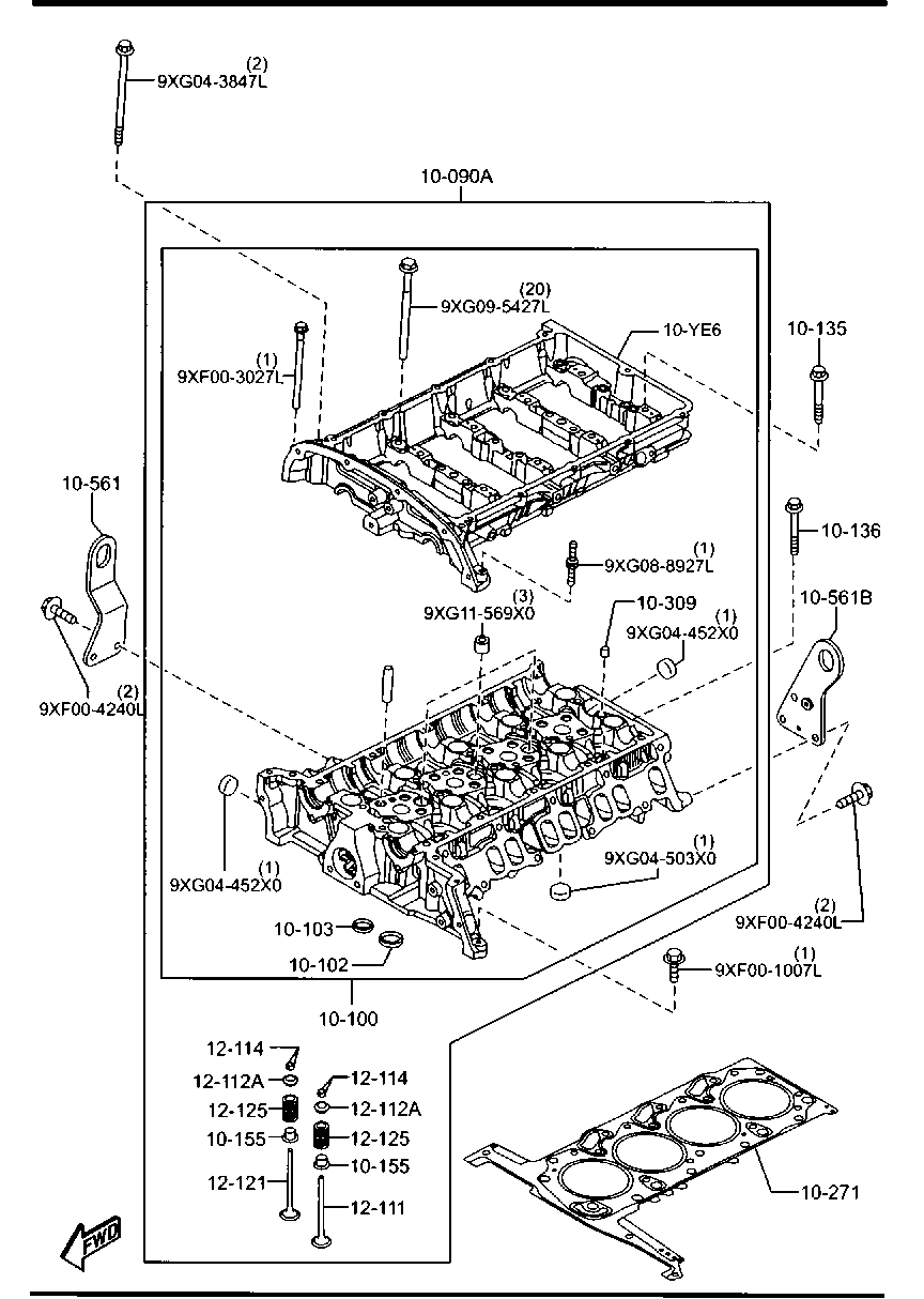 KP Gasket: Ford Ranger 2.2 Engine Gasket