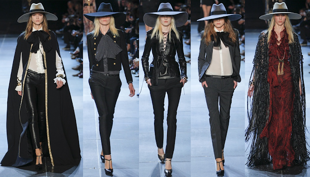 Paris Fashion Week Saint Laurent by Hedi Slimane Spring Summer 2013