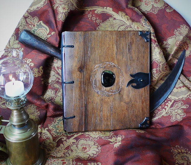 Pirate diary - 18th Century ship's log and notebook of famous Scottish pirate Captain Morgan who ruled the seas and oceans for three decades - Pirate's diary by French artist Laure Guymont