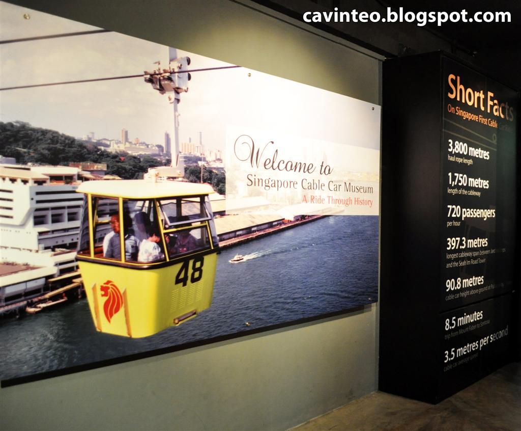 Entree Kibbles Singapore Cable Car Museum [Asia's First Cable Car
