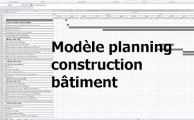 Exemple De Modele Planning Travaux Construction Batiment Excel