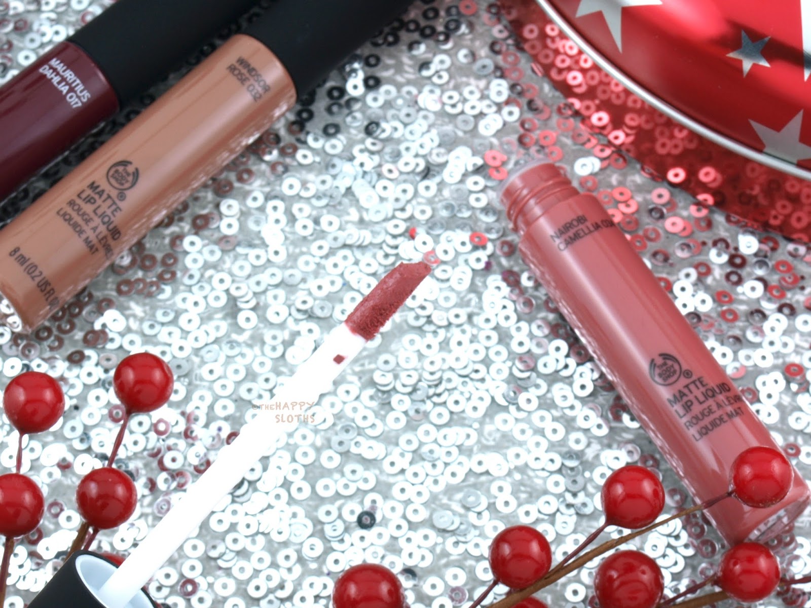 The Body Shop x House of Holland Limited Edition Matte Lip Liquid Collection: Review and Swatches