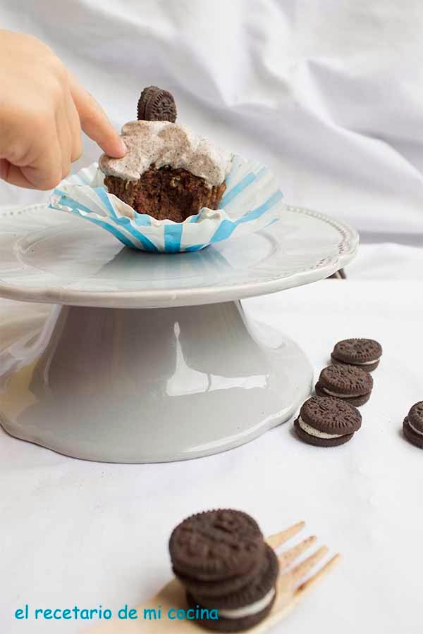 cupcakes de oreo