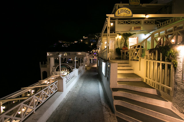 Fira di notte-Santorini