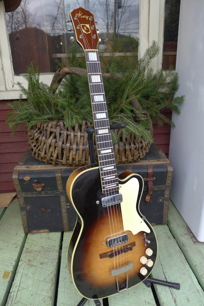 c.1955 Kay K172 Electric Hollowbody Guitar