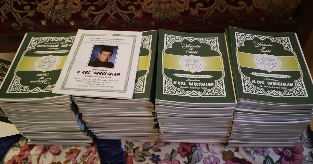 Buku yasin soft cover