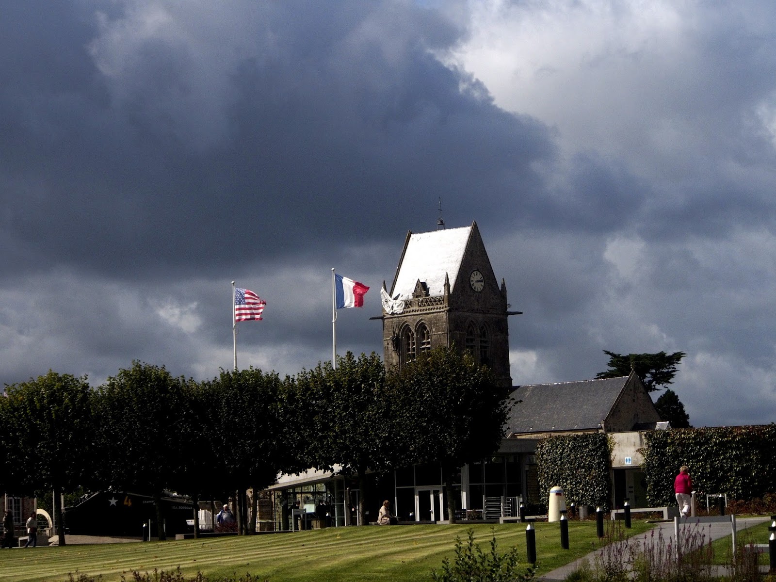 Ringo Paul John and Jean Ste Mère l'Eglise Utah Beach