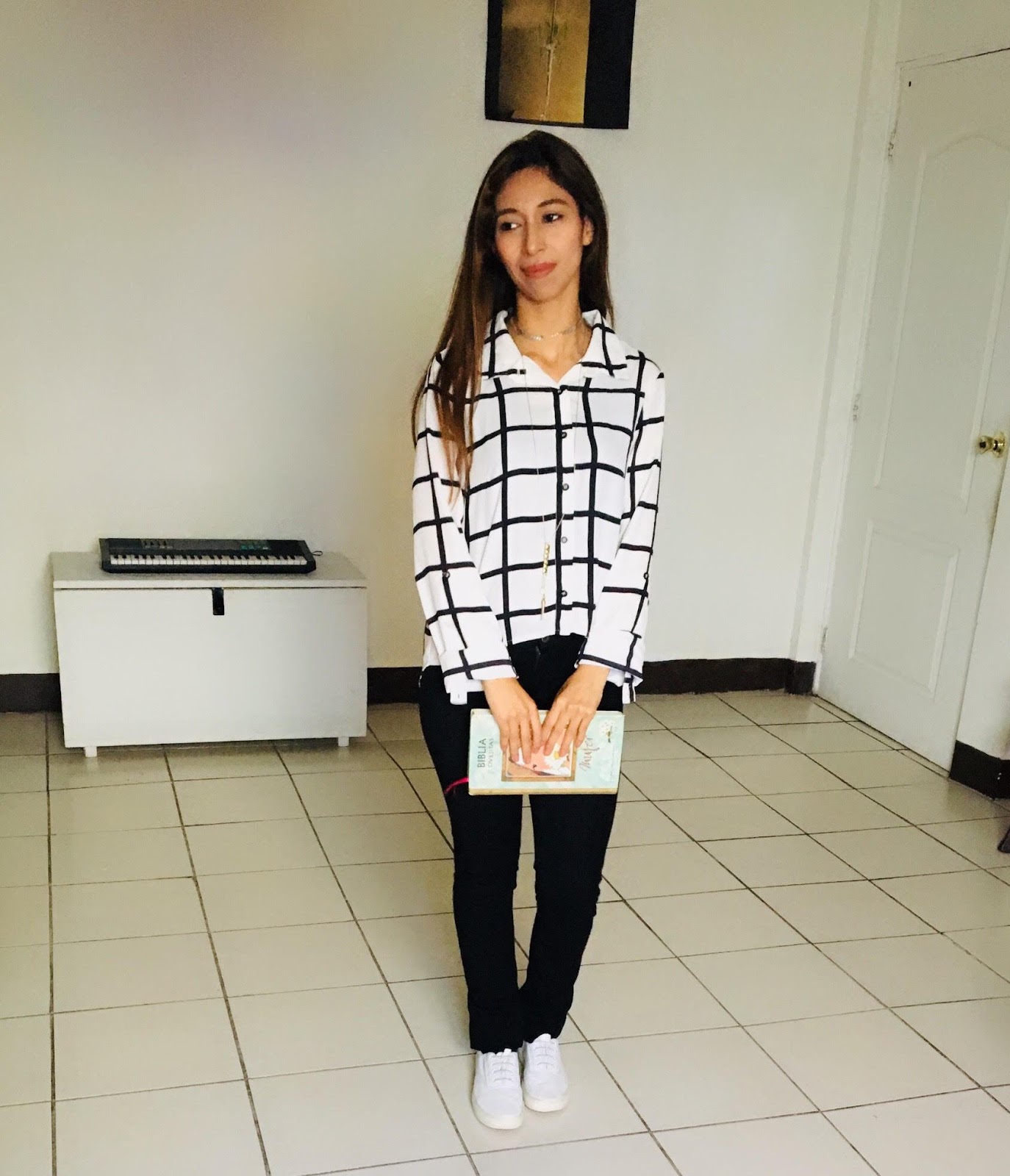 outfits con blusas de cuadros