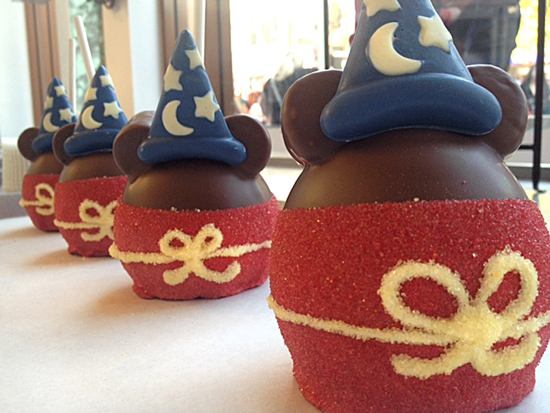 Sorcerer Mickey Mouse Candy Apples!!
