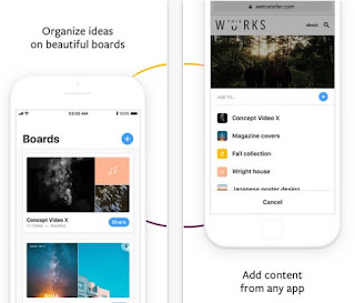 App WeTransfer App iOS WeTransfer