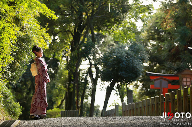 成人式前撮りロケーション撮影を京都で