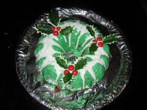 wreath cake