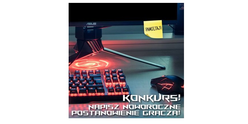 Wygraj pakiet: taśma LED ROG, czapka oraz kubek ROG Konkurs
