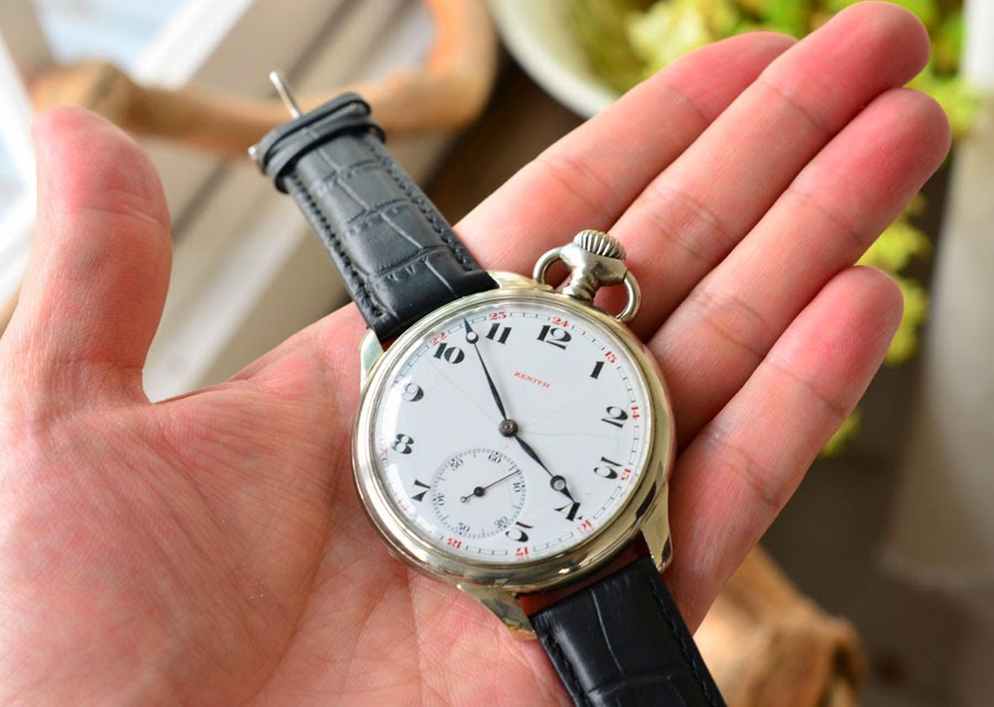 【ZENITH　ジャンク品】アンティーク腕時計
