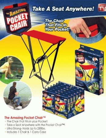 POCKET CHAIR ( Kursi Lipat) Murah