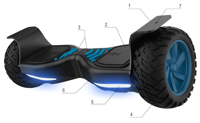 xe điện cân bằng iohawk cross limit xe điện cân bằng iohawk cross limit